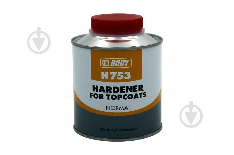 Затверджувач Body H753 Hardener For Topcoats Normal 250 мл - фото 1