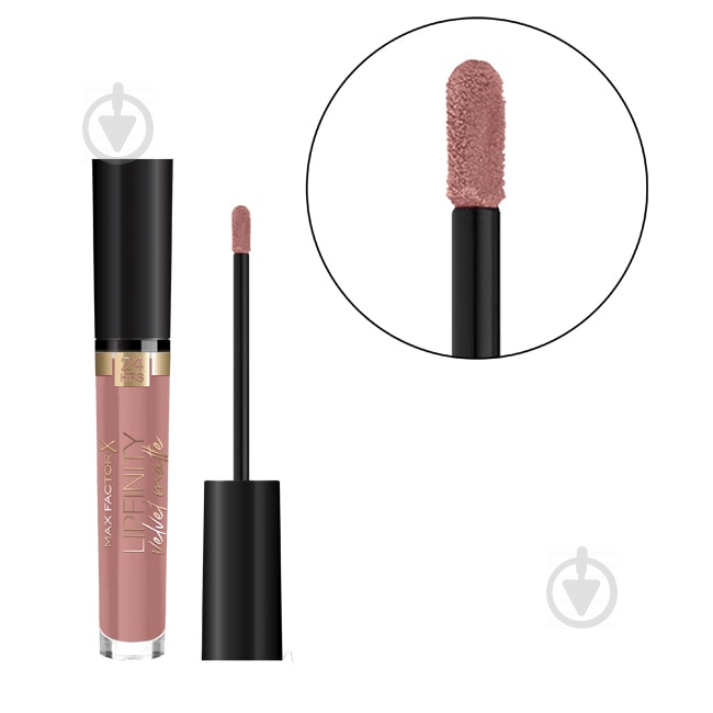 Помада рідка Max Factor Lipfinity Velvet Matte Nude Silk 3,5 мл - фото 4