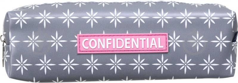 Пенал KJ3418 Bourgeois серый - фото 1