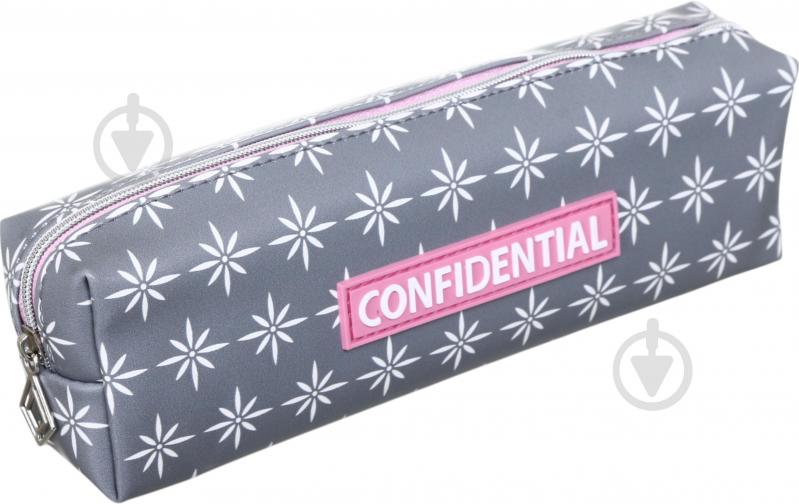 Пенал KJ3418 Bourgeois серый - фото 2