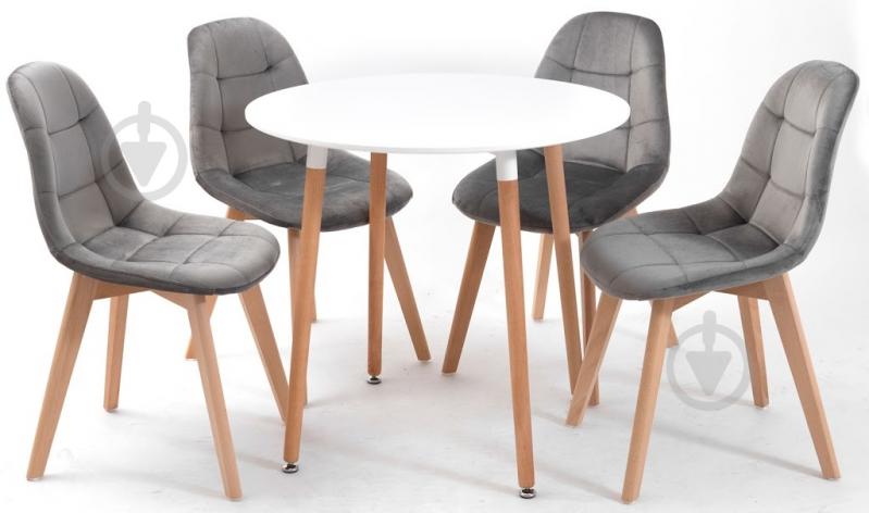 Стул обеденный Richman Сплит СХ Вельвет Серый - фото 14