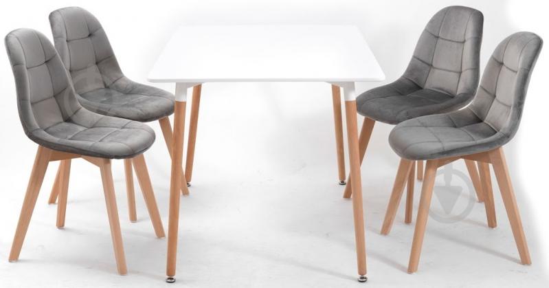 Стул обеденный Richman Сплит СХ Вельвет Серый - фото 16