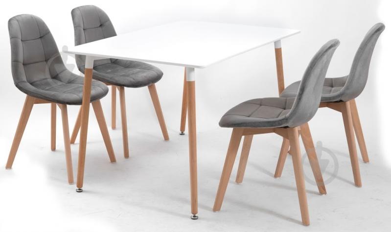 Стул обеденный Richman Сплит СХ Вельвет Серый - фото 13