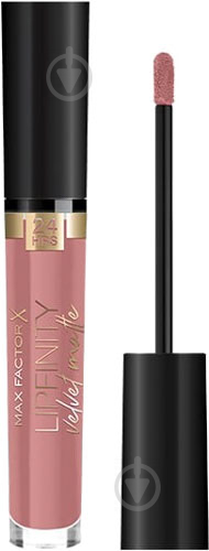 Помада рідка Max Factor Lipfinity Velvet Matte Posh Pink 3,5 мл - фото 1