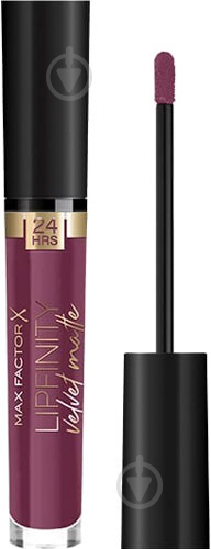 Помада рідка Max Factor Lipfinity Velvet Matte Satin Berry 3,5 мл - фото 1