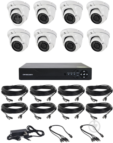 Комплект видеонаблюдения CoVi Security HVK-4006 AHD PRO KIT - фото 1