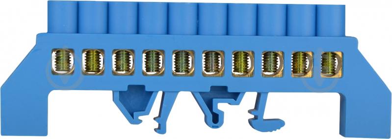 Шина нулевая на DIN-рейку универсальная АСКО-УКРЕМ ВС-3В 12 отв A0150120085 - фото 1