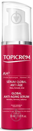 Сироватка для обличчя Topicrem Global Anti-Aging Serum, антивіковий 30 мл - фото 1