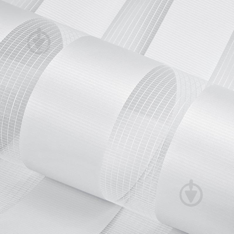 Ролета мини день-ночь Rollotex с фиксацией под наклон BH 213 снежно-белая 70x150 см - фото 1 Ролета мини день-ночь Rollotex с фиксацией под наклон BH 213 снежно-белая 70x150 см - фото 1