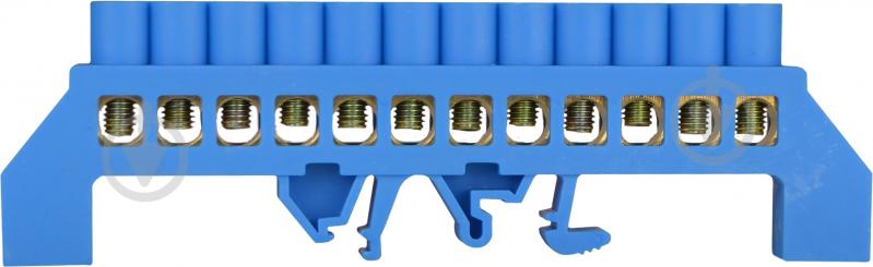 Шина нулевая на DIN-рейку универсальная АСКО-УКРЕМ ВС-3В 10 отв A0150120084 - фото 1