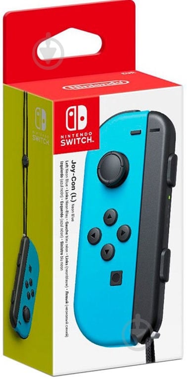 Контроллер NINTENDO Joy-Con левый neon blue - фото 2