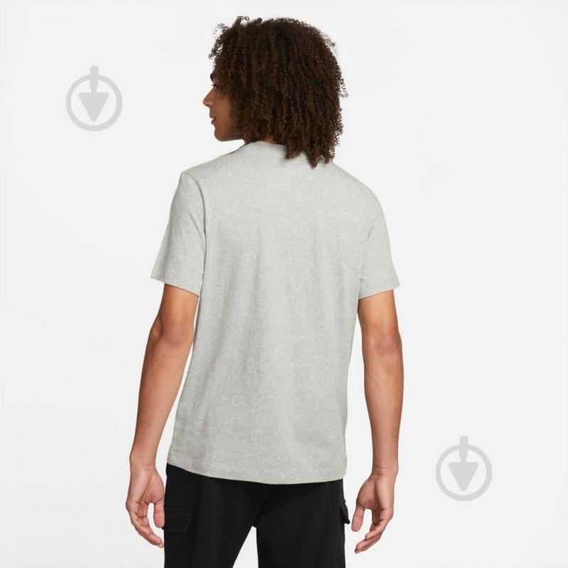 Футболка Nike M NSW 12 MO SWOOSH TEE DN5243-063 р.2XL серый - фото 2
