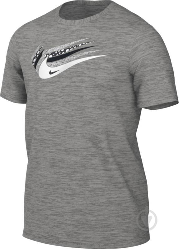 Футболка Nike M NSW 12 MO SWOOSH TEE DN5243-063 р.2XL серый - фото 5