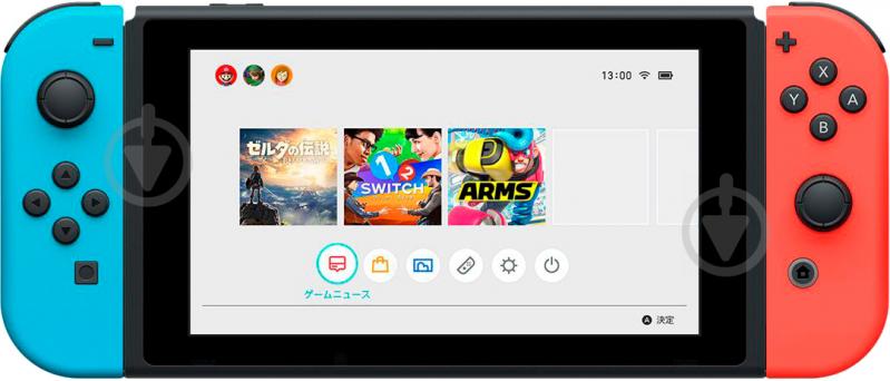 Ігрова консоль NINTENDO Switch Neon Blue/Red - фото 1