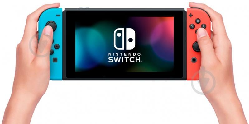 Игровая консоль NINTENDO Switch Neon Blue/Red - фото 5