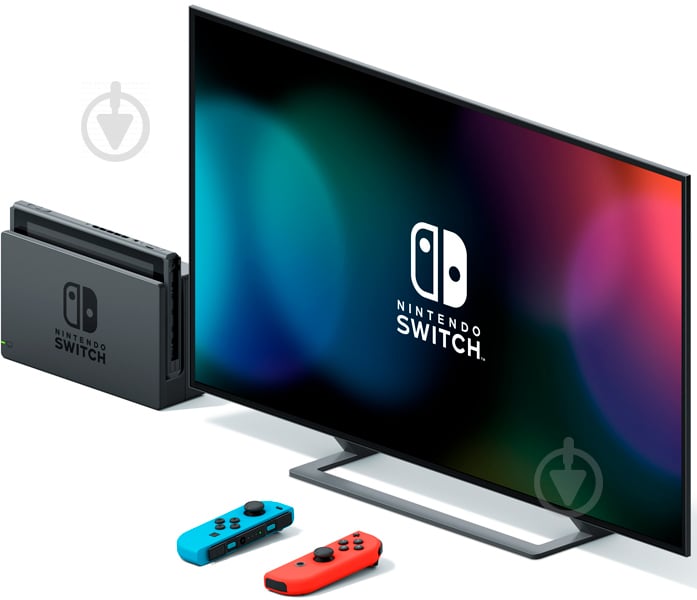 Игровая консоль NINTENDO Switch Neon Blue/Red - фото 2