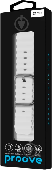 Ремешок Proove Active Band 22 мм white (WBABUW22MM14) - фото 3