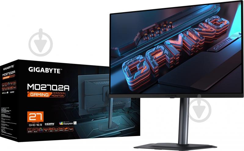 Монітор Gigabyte 27" (MO27Q2A EK) - фото 8