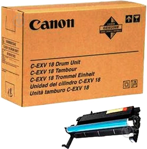 Фотобарабан Canon Drum Unit C-EXV18 iR1018/1018J/1022 0388B002AA черный - фото 1