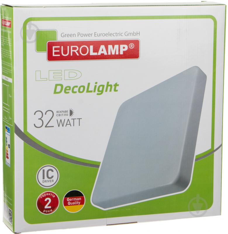 Світильник світлодіодний Eurolamp 32 Вт білий 4000 К LED-NLS-32/4(F)new - фото 4