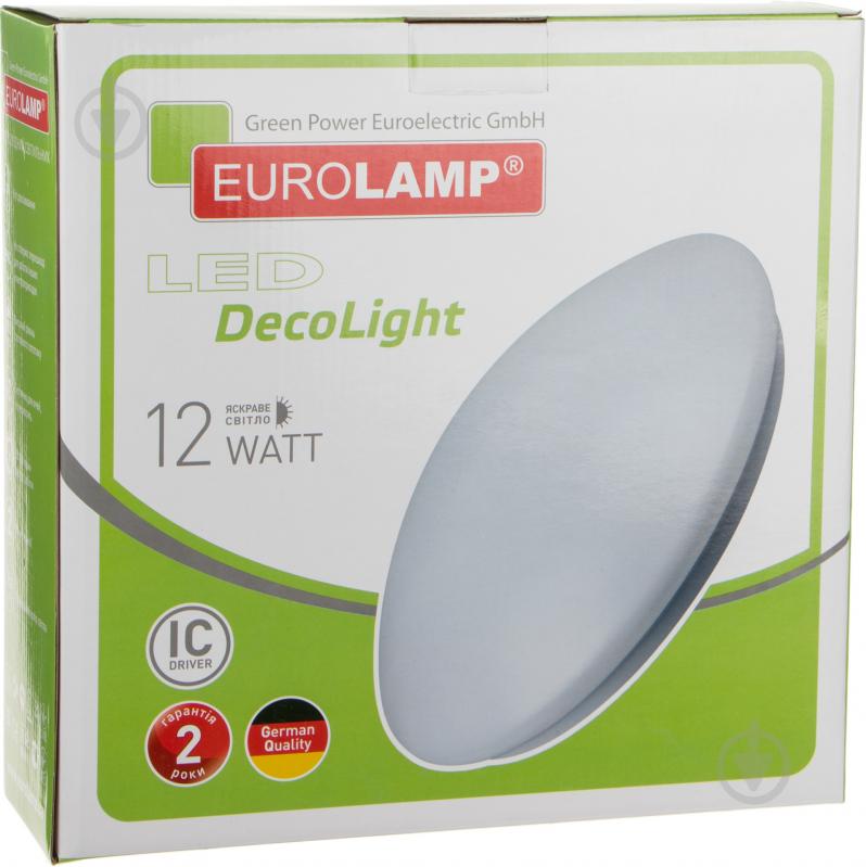 Светильник светодиодный Eurolamp 12 Вт белый 4000 К LED-NLR-12/4(F)new - фото 4