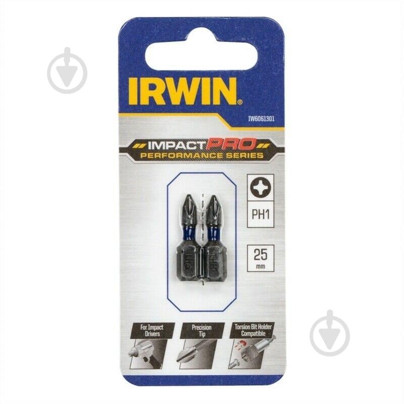 Бита Irwin PH1 Impact Pro Performance 25 мм 2 шт. IW6061301 - фото 1