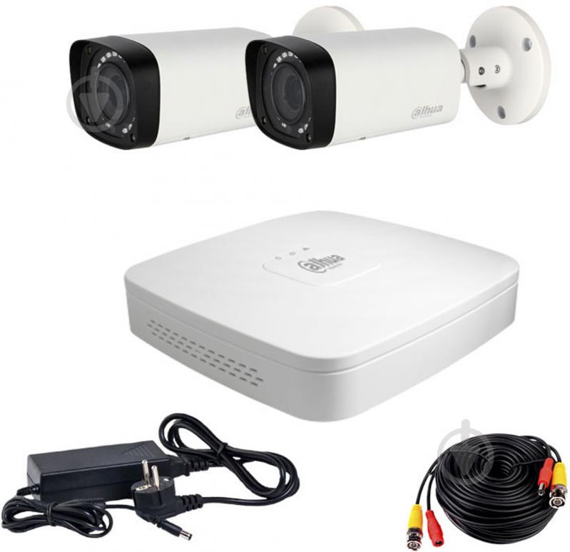 Комплект видеонаблюдения Dahua HDCVI-2W PRO KIT - фото 1 Комплект видеонаблюдения Dahua HDCVI-2W PRO KIT - фото 1