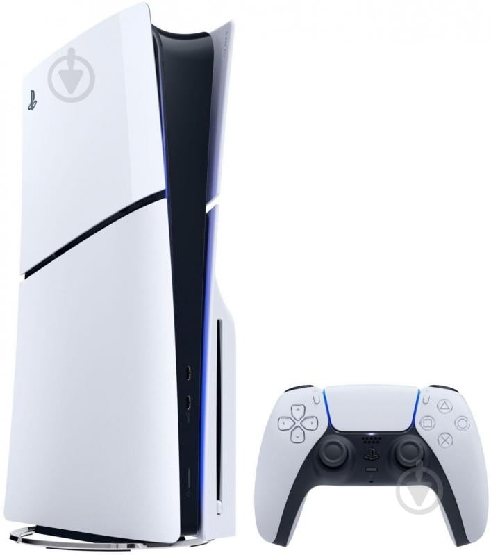Ігрова консоль Sony PlayStation 5 Slim Blu-ray (CFI-2116) 1174102 white - фото 1