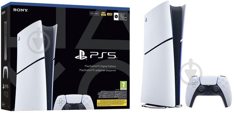 Ігрова консоль Sony PlayStation 5 Slim Digital Edition (CFI-2116) 1174103 white - фото 7 Ігрова консоль Sony PlayStation 5 Slim Digital Edition (CFI-2116) 1174103 white - фото 7