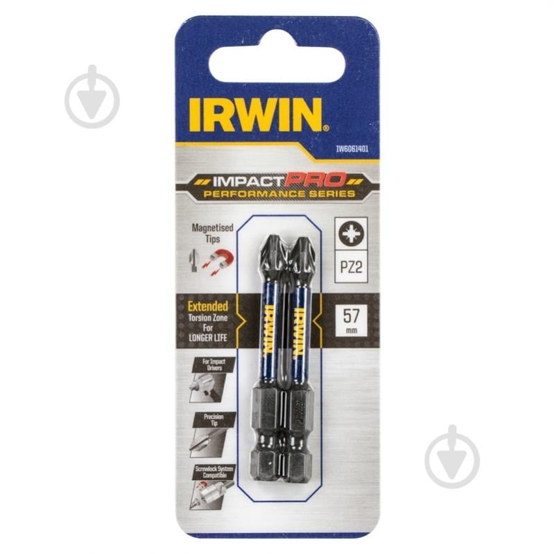 Біта Irwin PZ2 Impact Pro Performance 57 мм 2 шт. IW6061401 - фото 1