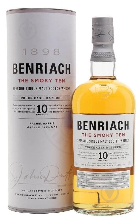 Віскі BenRiach The Smoky 10yo 0,7 л - фото 1