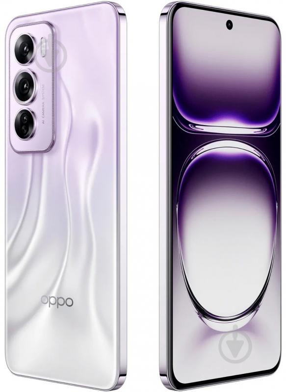 Смартфон OPPO Reno12 Pro CPH2629 12/512GB nebula silver (CPH2629 SILVER) - фото 2