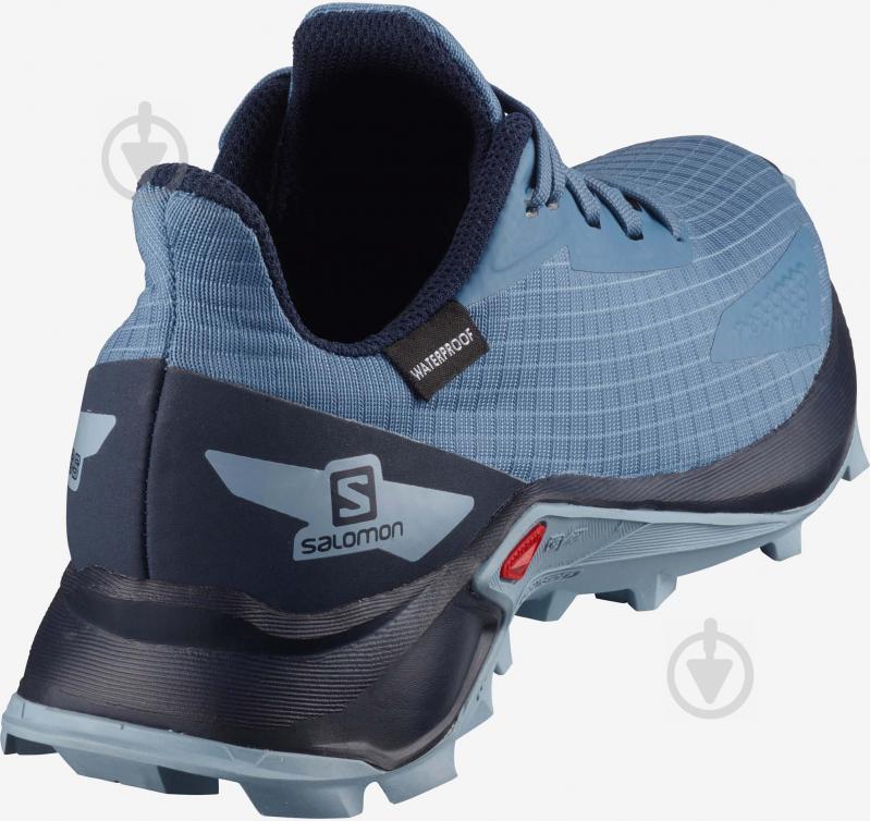 Кросівки жіночі демісезонні Salomon ALPHACROSS BLAST CSWP L41122900 р.39 блакитні - фото 4