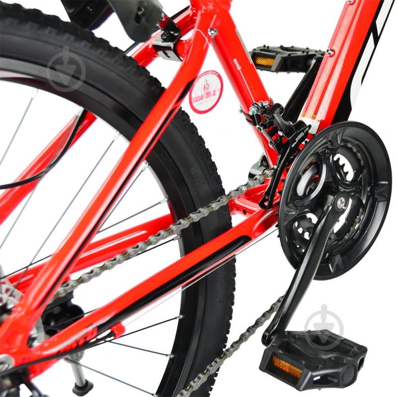 Велосипед дитячий FEMA MTB 1.0 24" OFFICIAL UA червоний RB24-10-RED - фото 11