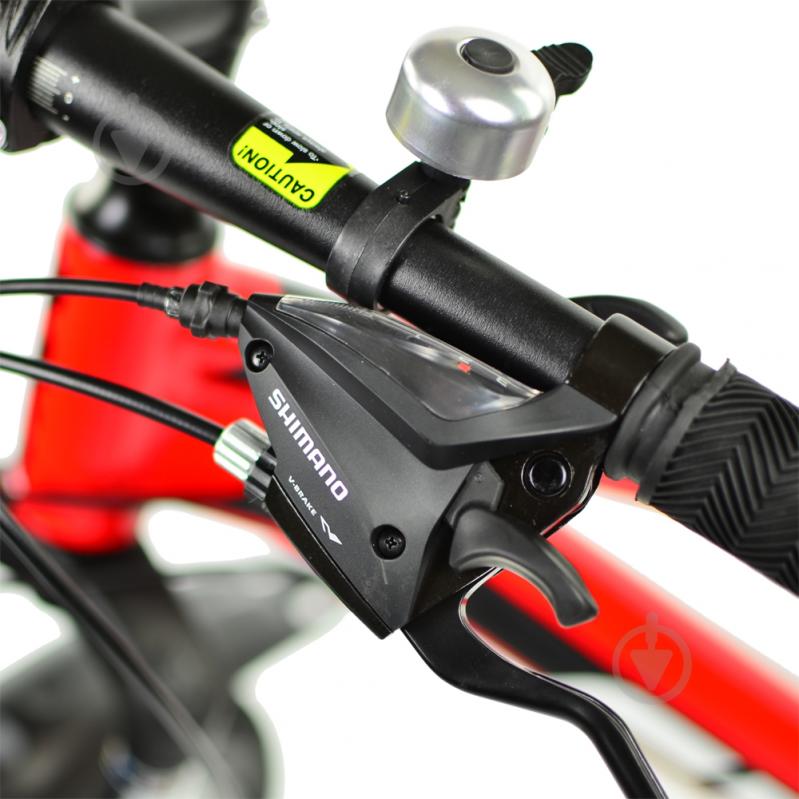 Велосипед дитячий FEMA MTB 1.0 24" OFFICIAL UA червоний RB24-10-RED - фото 6