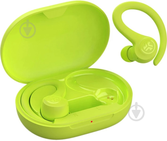 Наушники JLab Go Air Sport True Wireless Earbuds neon yellow (1036132) - фото 7