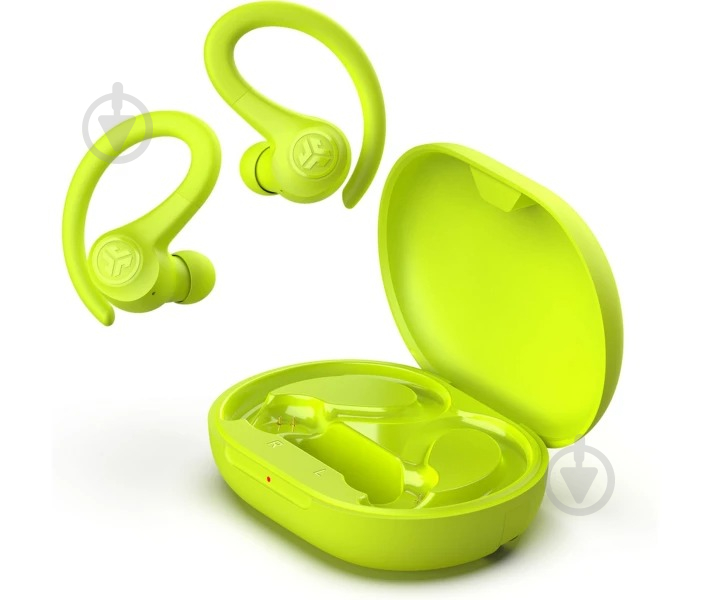 Наушники JLab Go Air Sport True Wireless Earbuds neon yellow (1036132) - фото 2