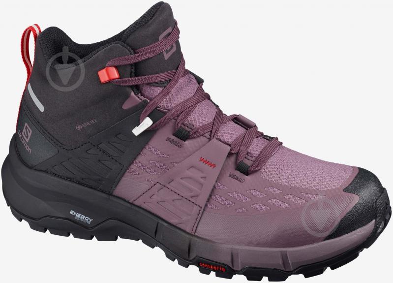 Черевики Salomon ODYSSEY MID GTX W L41144700 р.38 2/3 фіолетовий - фото 1