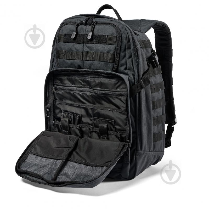 Рюкзак тактический 5.11 Tactical "RUSH24 2.0 BACKPACK" black 37 л - фото 6