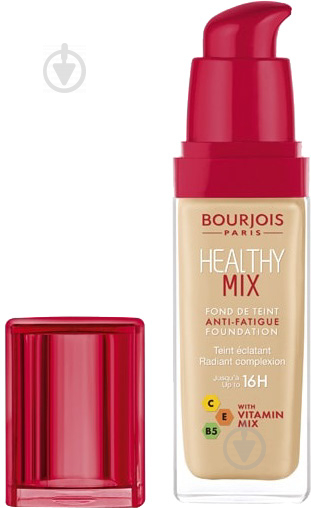 Тональна основа Bourjois HEALTHY MIX №52 ваниль 30 мл - фото 1