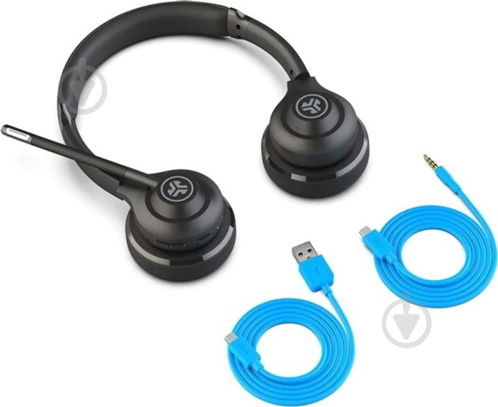 Навушники JLab GO Work Wireless Headset black (1036157) - фото 5