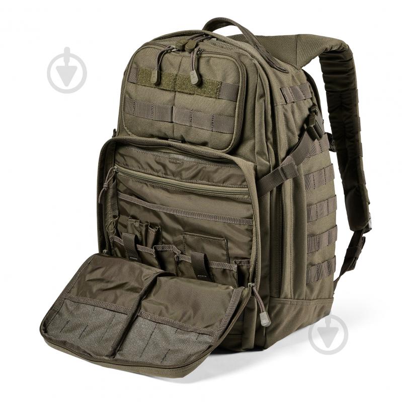 Рюкзак 5.11 Tactical Тактический "RUSH 24 2.0 BACKPACK" 37 л, Ranger Green - фото 8