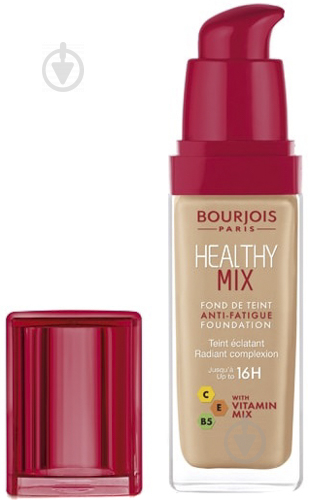 Тональна основа Bourjois HEALTHY MIX №55 темний беж 30 мл - фото 1