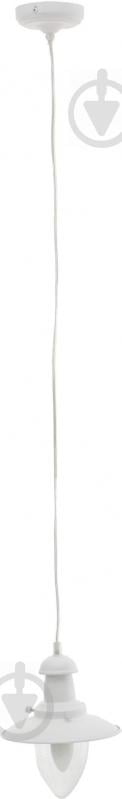 Подвес Arte Lamp Fisherman 1x60 Вт E27 белый A5518SP-1WH - фото 1