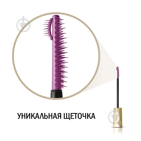 Тушь для ресниц Max Factor LASH CROWN объем разделение удлинение №01 Black 6,5 мл - фото 2