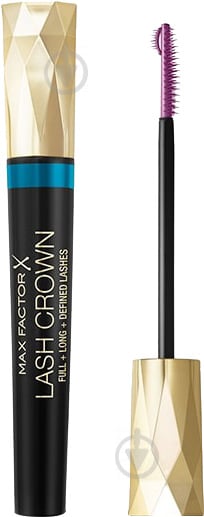 Туш для вій Max Factor LASH CROWN WTP об'єм розділення подовження водостійка №01 Black 6.5 мл - фото 1