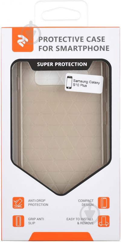 Чохол 2Е для Samsung Galaxy S10 Plus Crystal Black 2E-G-S10P-AOCR-BK - фото 3