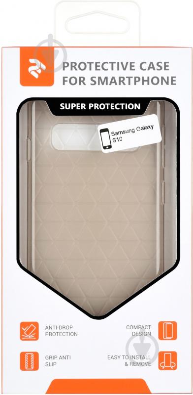 Чохол 2Е для Samsung Galaxy S10 Crystal Black 2E-G-S10-AOCR-BK - фото 3