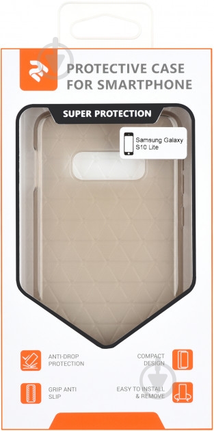 Чехол 2Е для Samsung Galaxy S10e Crystal Black 2E-G-S10L-AOCR-BK - фото 2