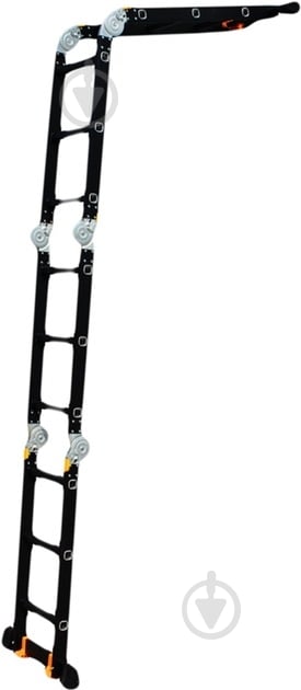 Шарнирная лестница-стремянка GTM KMP403A 4х3 (39103) - фото 5